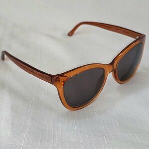 MUSE 32-000327 CLEAR BURNT SIENNA AUTHENTIC DESIGNER sunglasses 56-19-145 Adult